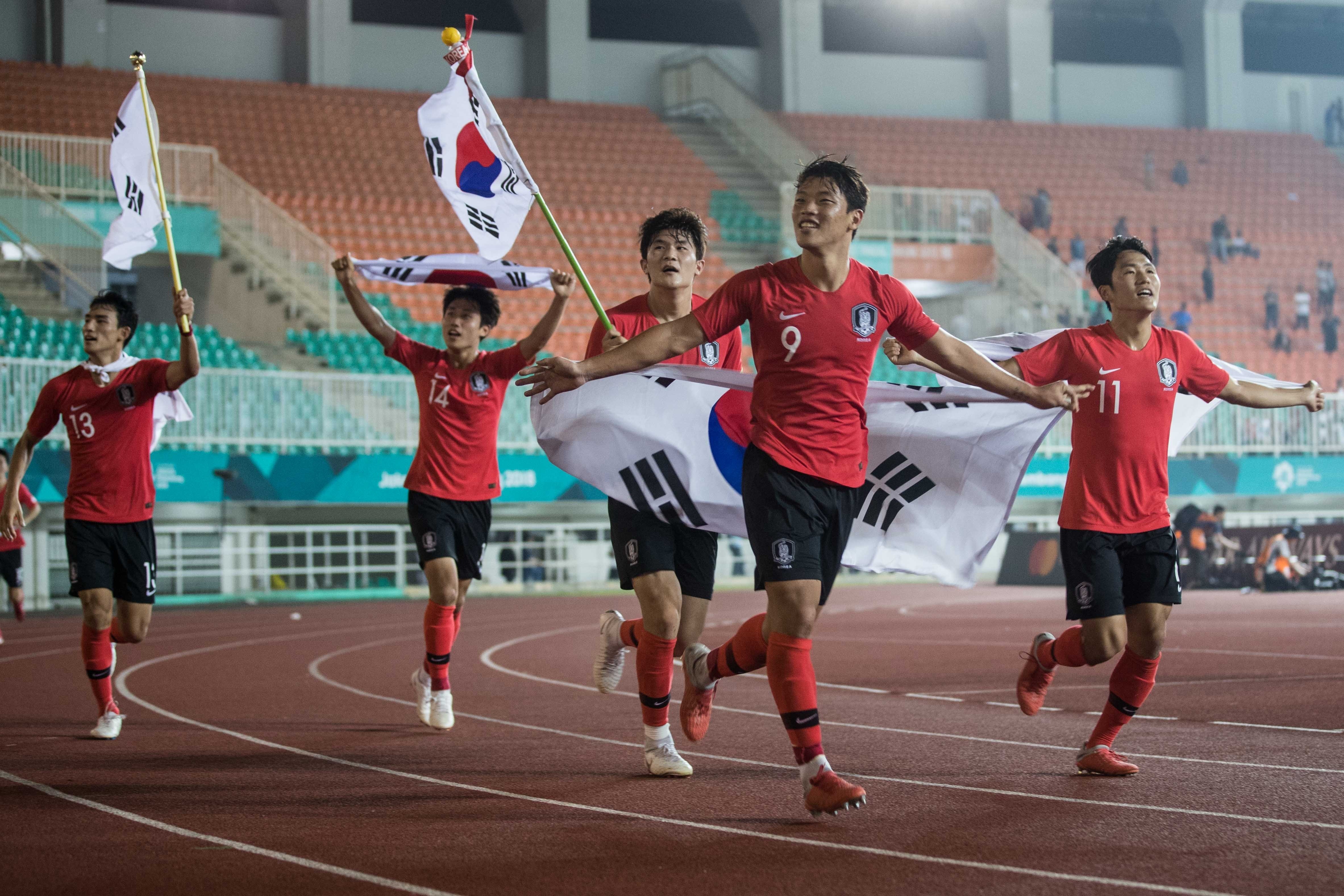 韩国球队在国际赛场取得胜利